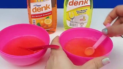 En Pahalı Slime tutkalı İle En Ucuz Bulaşık Deterjanı Şeffaf slime Challenge! Clear Bidünya Oyuncak