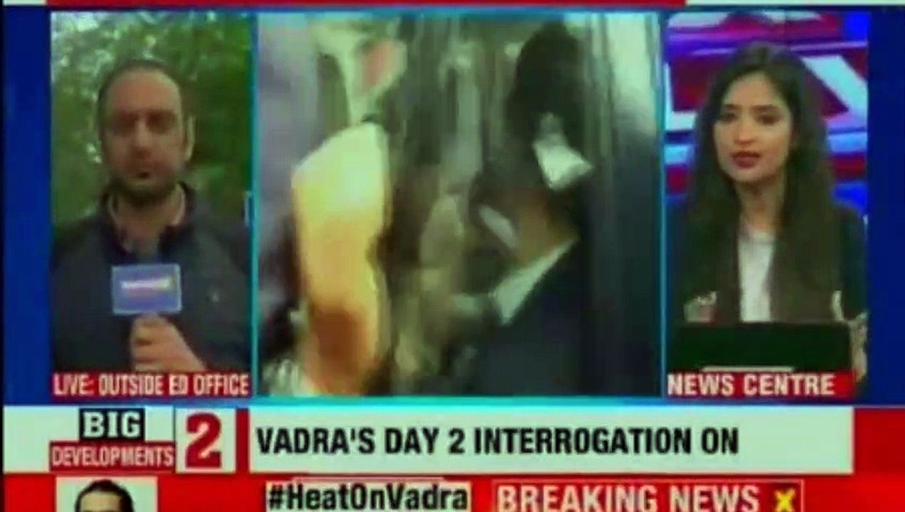 Robert Vadra Money Laundering Case Live Updates | Robert Vadra Questioned by ED | Priyanka Gandhi | NEWSX