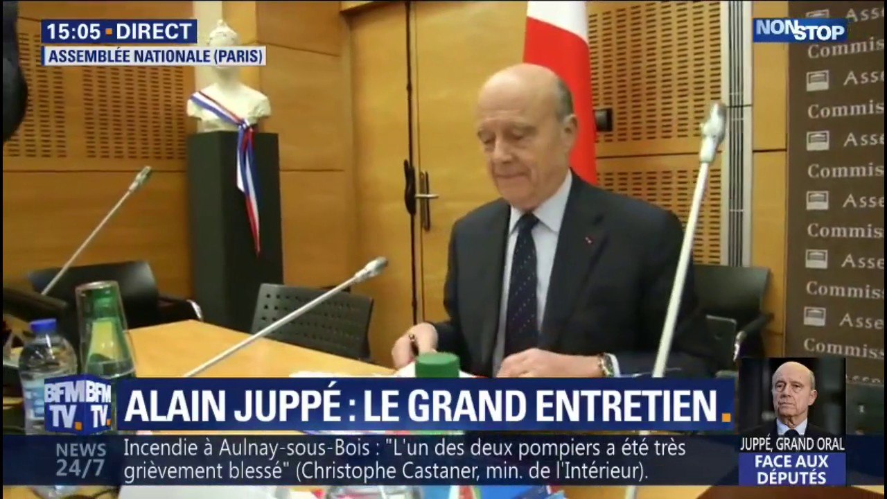 Alain Juppé auditionné par les députés pour sa nomination au Conseil constitutionnel