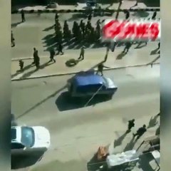 Afrin'in sokaklarını "Her şey vatan için" sloganlarıyla inlettiler