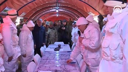Milli Savunma Bakanı Akar, 2019 kış tatbikatına katıldı