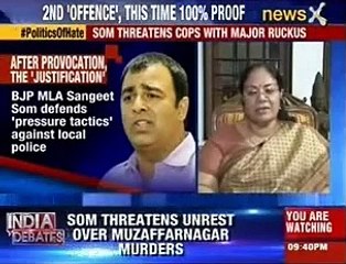 India Debates: BJP 'hatemonger' MLA spews again