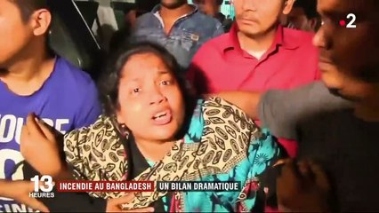 Incendie au Bangladesh : un bilan dramatique fait état d'au moins 70 morts