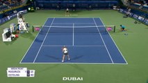 تنس: بطولة دبي: سفيتولينا تتغلّب على موغوروزا 6-1 و6-2