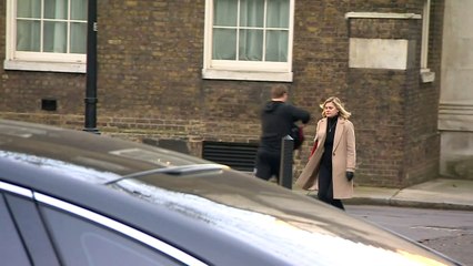 Download Video: Justine Greening arrives at Number 10 Downing Street