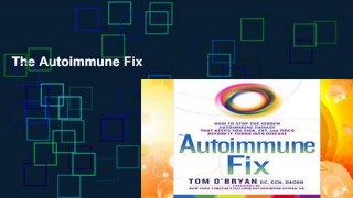 The Autoimmune Fix