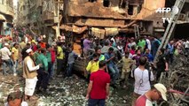 سبعون قتيلاً على الأقلّ في حريق ضخم في دكا