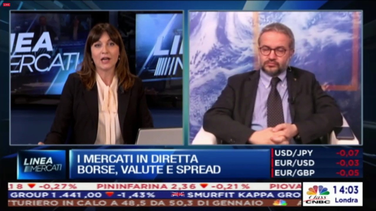 Claudio Borghi a Class CNBC. Manovra bis, Bankitalia, Fitch, CDP. 21-02-2019