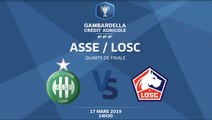 Coupe Gambardella-CA I Quarts de finale - ASSE / LOSC