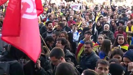 9.000 persones reclamen la llibertat dels presos davant la seu de la Generalitat a Girona