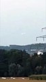 TWO LARGE UFOS appear hover then Disappear Germany feb 7 2019
