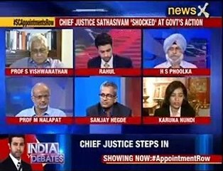 India Debates: Chief justice steps in