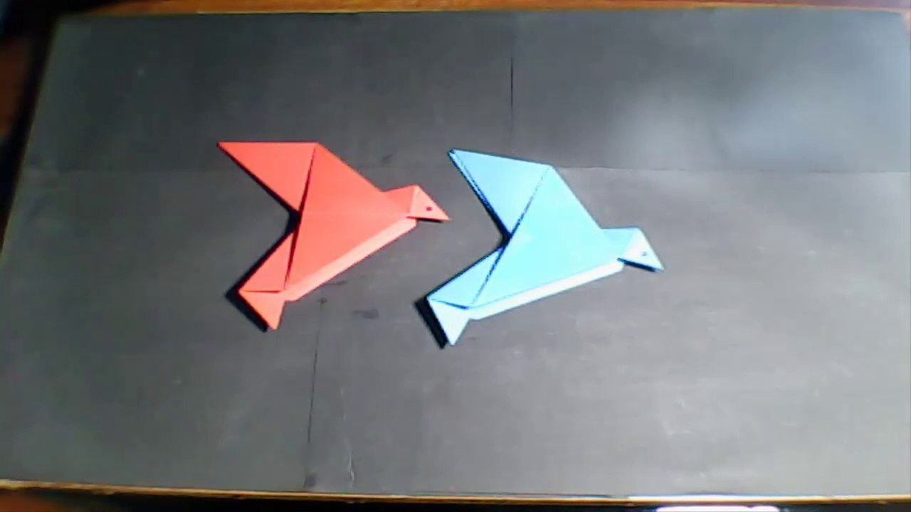How to make a paper bird || easy origami || Tutorial-19
