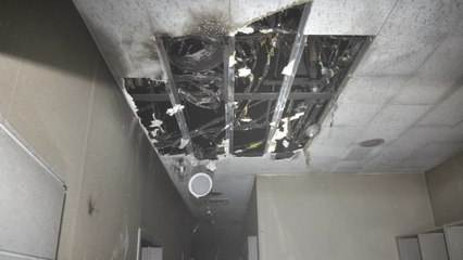 병원 인테리어 작업 중 화재로 1명 부상 / YTN