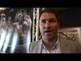 EDDIE HEARN UPDATES JOSHUA-KLITSCHKO VEGAS, BENN v COLLINS 3?, BELLEW-WARD, DAVE ALLEN, BUATSI DEBUT