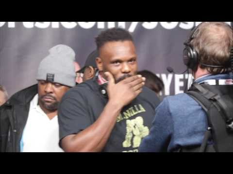 DERECK CHISORA - 'I GOT TO BIG UP EDDIE HEARN FOR PAYING THE 35K LARGE FOR ME' / WHYTE v CHISORA
