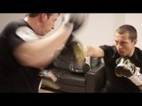 {UNSEEN} SCOTT QUIGG WARMING UP ON THE PADS WITH TRAINER JOE GALLAGHER / JOSHUA v MOLINA