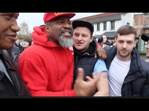 SHANNON BRIGGS' SUPER FAN SHOWS HIS TATTOO DEDICATED TO THE CHAMP HIMSELF -SHANNON THE CANNON BRIGGS