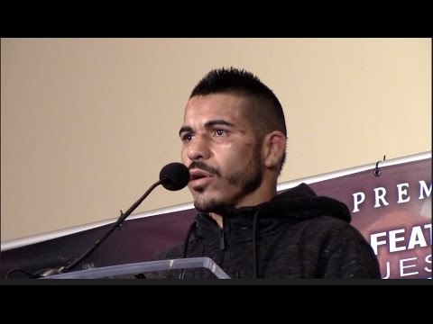 JESUS CUELLAR REACTS TO SPLIT DECISION LOSS TO ABNER MARES / CUELLAR v MARES
