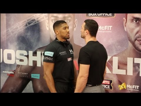 ANTHONY JOSHUA v WLADIMIR KLITSCHKO - OFFICIAL HEAD TO HEAD @ WEMBLEY / JOSHUA v KLITSCHKO