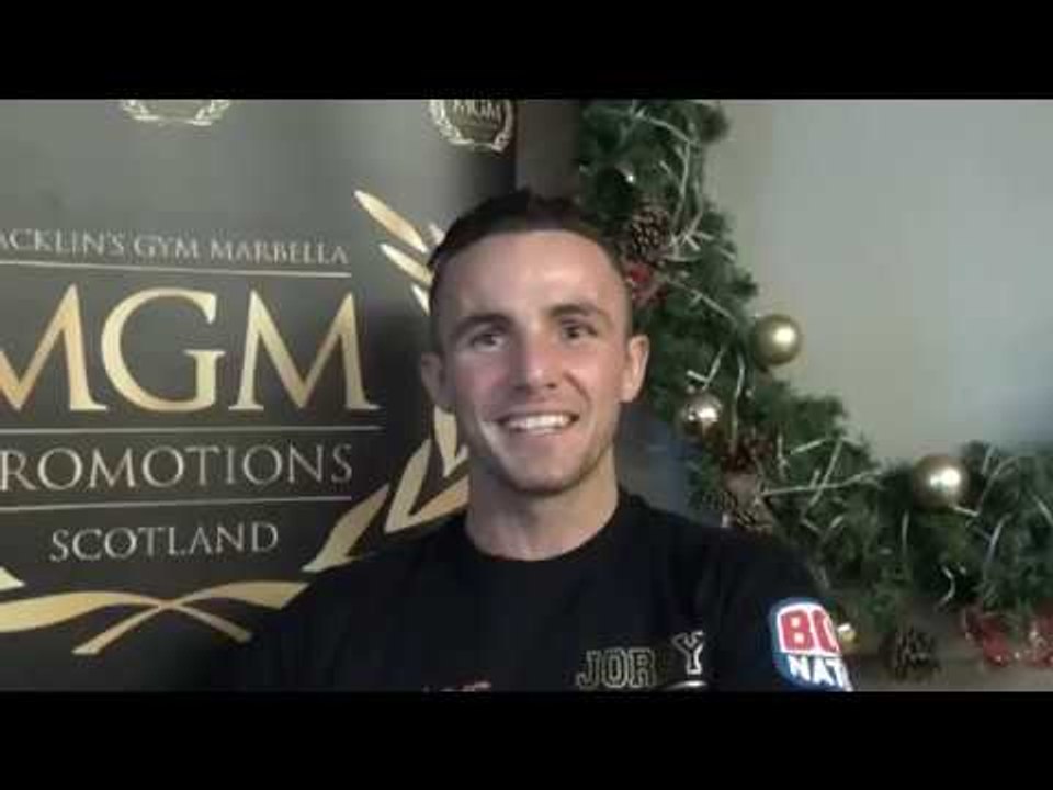 'I WANT TO BE IN GOOD FIGHTS' - JORDAN McCORRY PUTS TOGETHER A GOOD STRING OF RESULTS TO END 2016