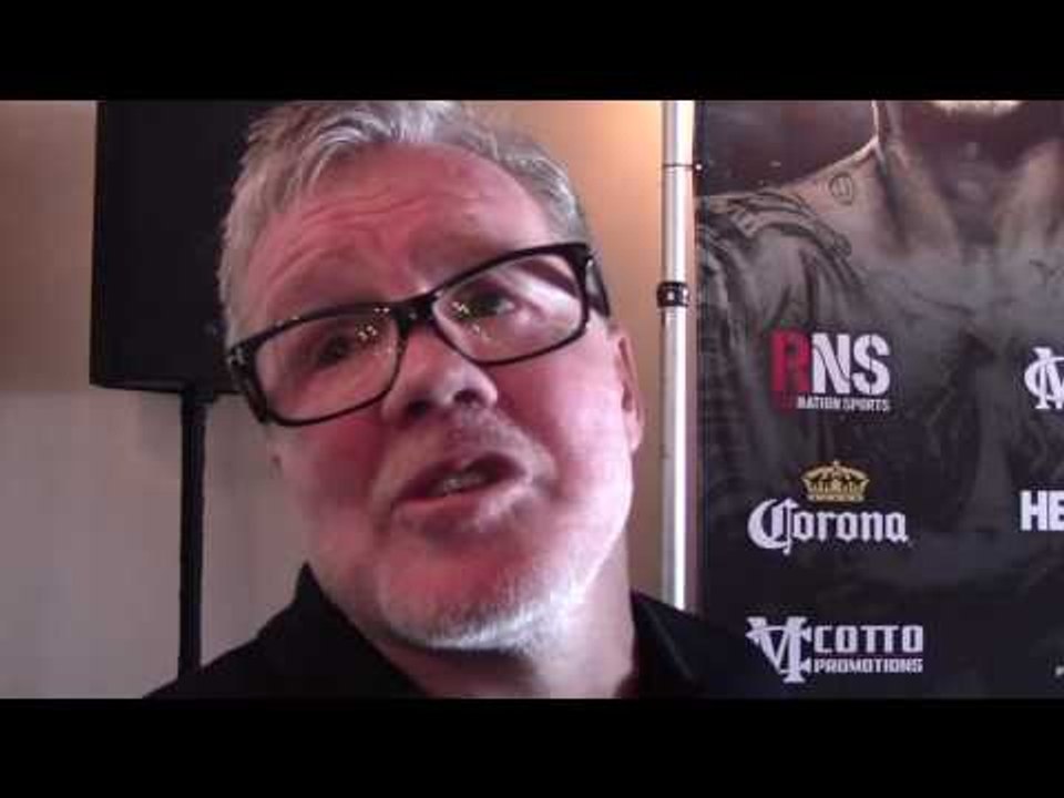 FREDDIE ROACH - 'IM NOT SCARED OF ANN WOLFE' - TALKS MIGUEL COTTO GAME PLAN TO BEAT JAMES KIRKLAND'