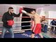 THE KING IN LIVERPOOL! - GABRIEL ROSADO HAMMERS THE PADS AHEAD OF CLASH WITH MARTIN MURRAY