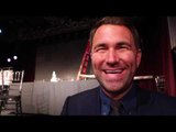 EDDIE HEARN (IN NEW YORK) - ON JACK v DeGALE, PACQUIAO-BROOK-KHAN, BURNS v INDONGO, DAVIES v MATHEWS