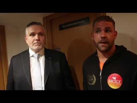 BILLY JOE SAUNDERS & PETER FURY SLAM 'NEGATIVE PRESS' / ON TYSON FURY, CANELO-CHAVEZ & PARKER v FURY