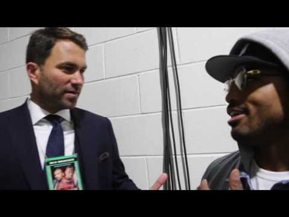 'I'LL GIVE YOU 50K TO FIGHT ROCKY FIELDING!' -EDDIE HEARN & J'LEON LOVE BANTER ABOUT POTENTIAL FIGHT