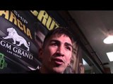 LEO SANTA CRUZ - IN GOING TO BREAK CARL FRAMPTON DOWN WITH BODY SHOTS!! / FRAMPTON v SANTA CRUZ