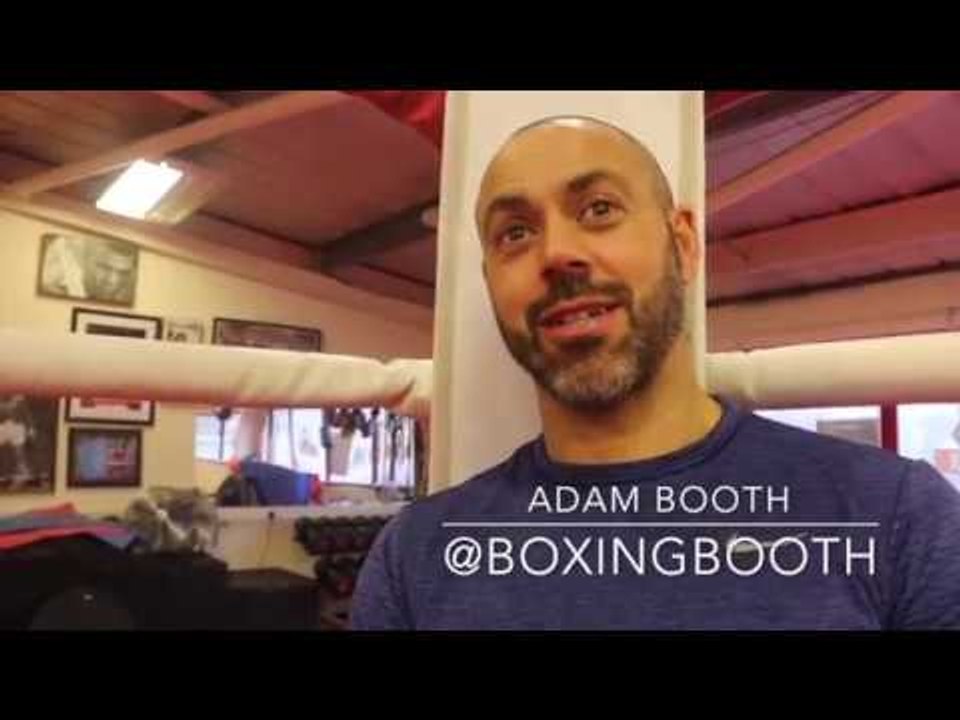FIRE IN THE ADAM BOOTH! - TALKS TRAINING BILLY JOE SAUNDERS, ANDY LEE RETURN, THE EUBANKS & MORE