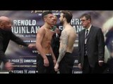 LUCAS BALLINGALL v HARVEY HEMSLEY - OFFICIAL WEIGH IN VIDEO / BALLINGALL V HEMSLEY