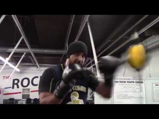 IN CAMP WITH AMERICAN HEAVYWEIGHT CONTENDER DOMINICK BREAZEALE