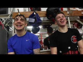 INTRODUCING BILL & BEN! - PROSPECTS BILLY ALLINGTON & BEN SMITH ON COMPETITIVE SPARS IN THE GYM