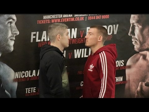 LIAM SMITH v LIAM WILLIAMS - OFFICIAL HEAD TO HEAD (FROM CARDIFF) SMITH v WILLIAMS