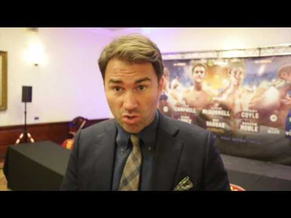 EDDIE HEARN ON PACQUIAO v KHAN & McDONNELL v VARGAS, OPERATION WHYTE RHINO **FEAT DAVE ALLEN**