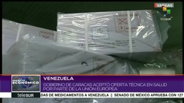 Venezuela: llegan al país 7.5 toneladas de medicamentos desde Rusia