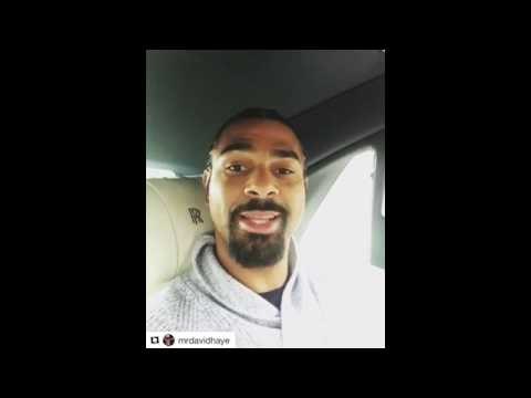 DAVID HAYE SEEMS TO DISMISS PULLOUT RUMOURS FOR BELLEW FIGHT - via INSTAGRAM