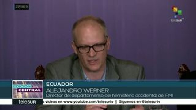 Ecuador recibirá 10 mil 200 mdd por parte de organismos multilaterales