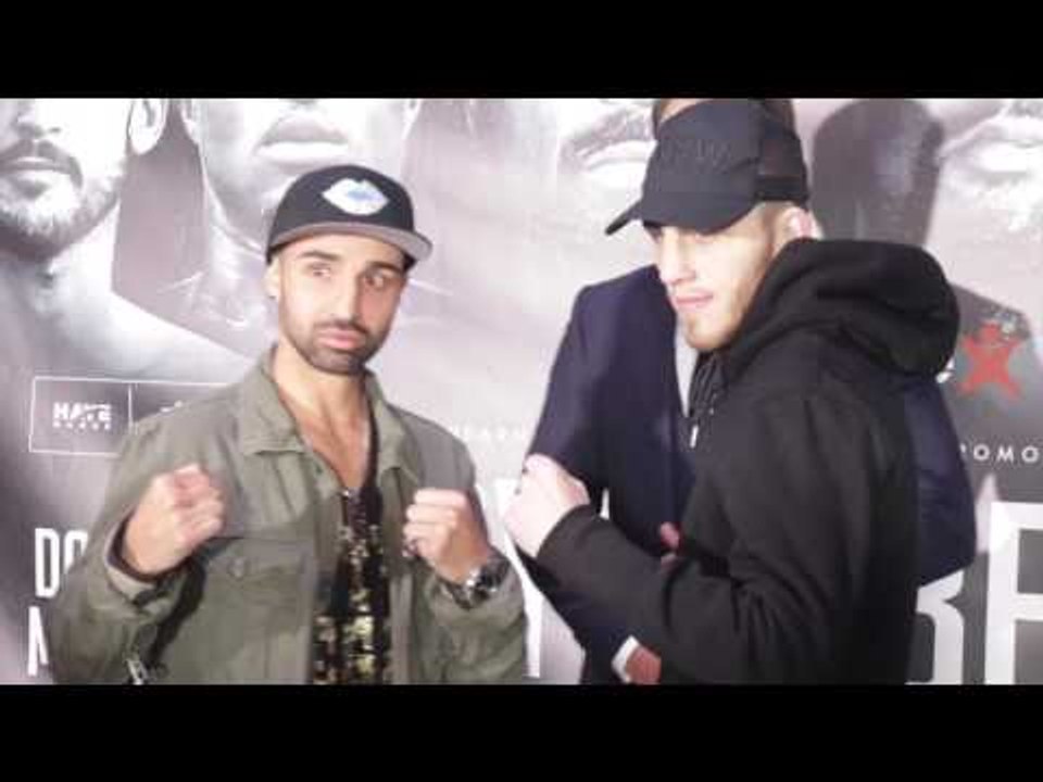 SAM EGGINGTON v PAULIE MALIGNAGGI - OFFICIAL HEAD TO HEAD @ FINAL PRESS CONFERENCE
