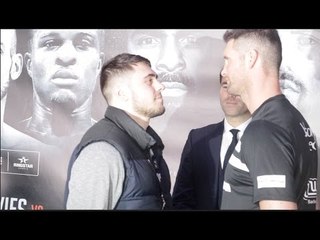 DAVE ALLEN v DAVID HOWE - OFFICIAL HEAD TO HEAD @ FINAL PRESS CONFERENCE / HAYE v BELLEW
