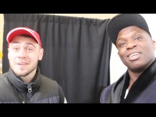 Descargar video: DILLIAN WHYTE - 'BRYANT JENNINGS - YOU PU*SY!' - BODYSNATCHER GOES IN ON CHISORA, BROWNE & JENNINGS