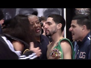BAD BLOOD! - KEITH THURMAN v DANNY GARCIA - OFFICIAL WEIGH IN & HEAD TO HEAD / THURMAN v GARCIA