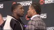 ITS ON!! SHAWN PORTER v ANDRE BERTO  - OFFICIAL HEAD TO HEAD @ FIGHT ANNOUNCEMENT PRESS CONFERENCE