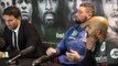 JUST BEFORE THE STOPPAGE I TOLD DAVID HAYE TO STOP -TONY BELLEW IMMEDIATE REACTION TO DAVID HAYE WIN