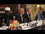 'ILL FIGHT HIM IN THE UK OR THE US' - FLOYD MAYWEATHER & FRANK WARREN DISCUSS DAVIS v WALSH