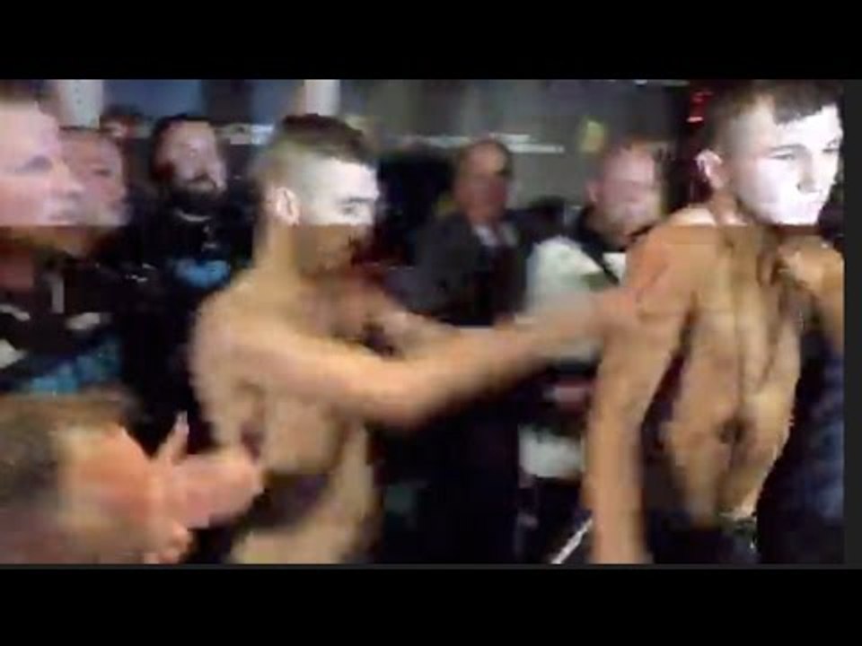 'EASY!' - GYPSY KING TYSON FURY CHEERS ON WITH FANS AS ISAAC LOWE & DENNIS CEYLAN CLASH AT WEIGH IN