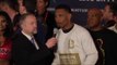 GENNADY GOLOVKIN v DANIEL JACOBS - DANIEL JACOBS POST WEIGH-IN INTERVIEW (MADISON SQUARE GARDEN)