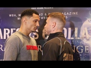 MARCUS MORRISON v JASON WELBORN -  HEAD TO HEAD @ FINAL PRESS CONFERENCE / LINARES-CROLLA II